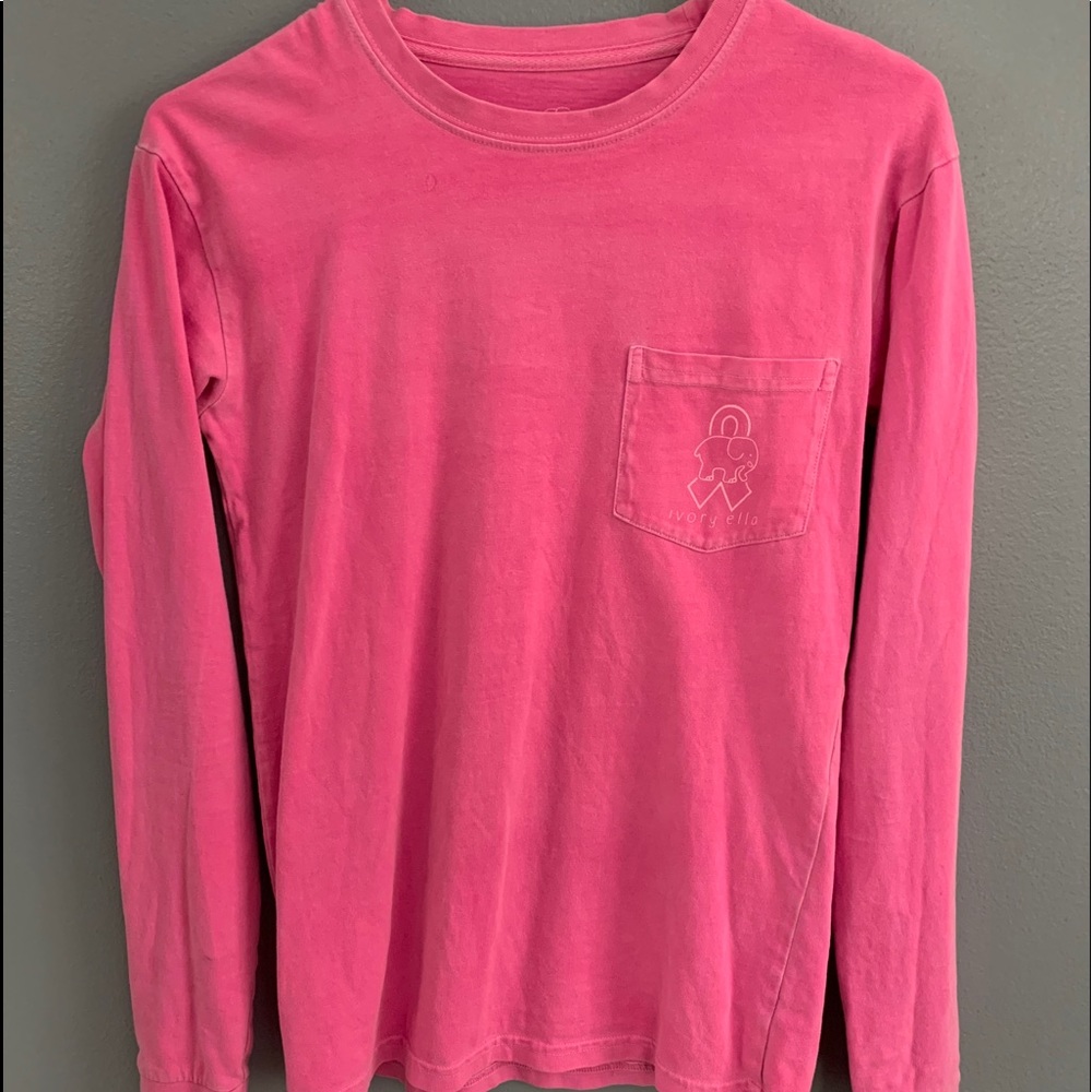 Ivory Ella Breastcancer Awareness Long-Sleeve